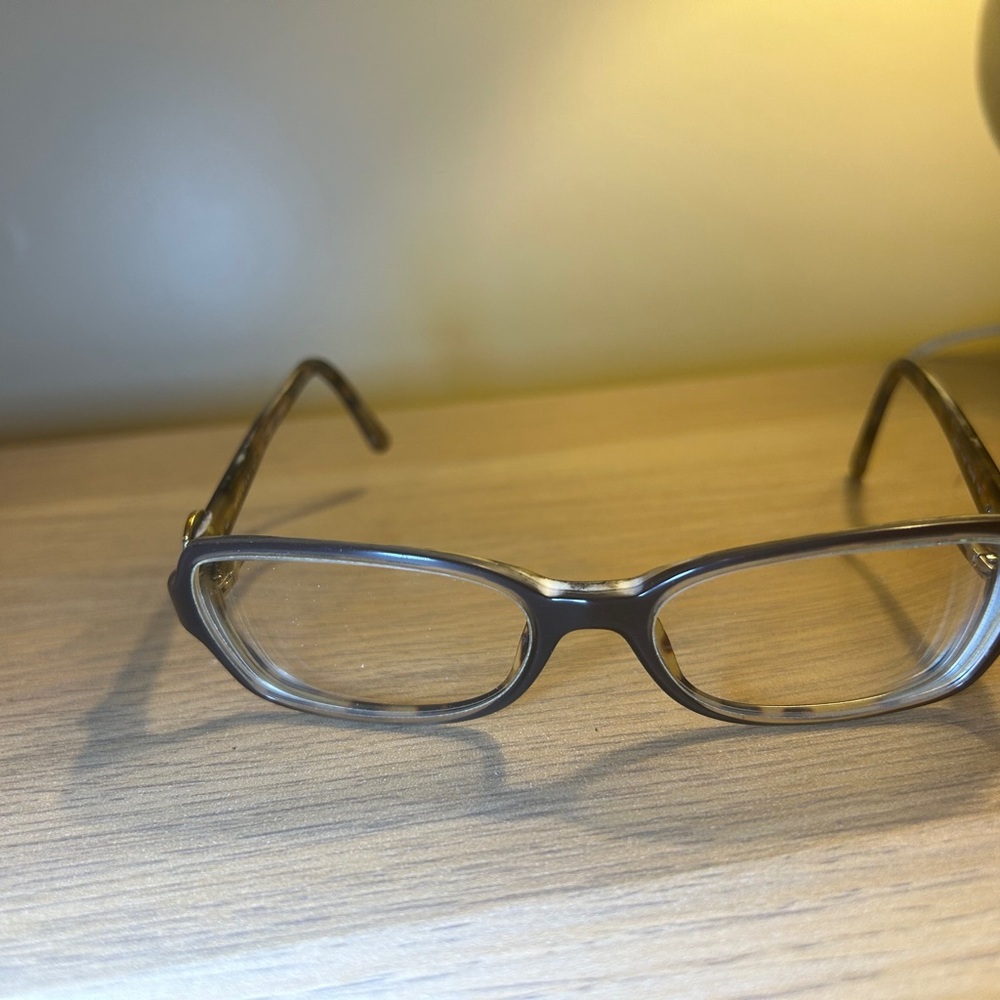 Bulgari Black Rectangular Glasses - image 2